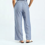 Navy/White Wide Leg Pant NOVA Fashion Fusion