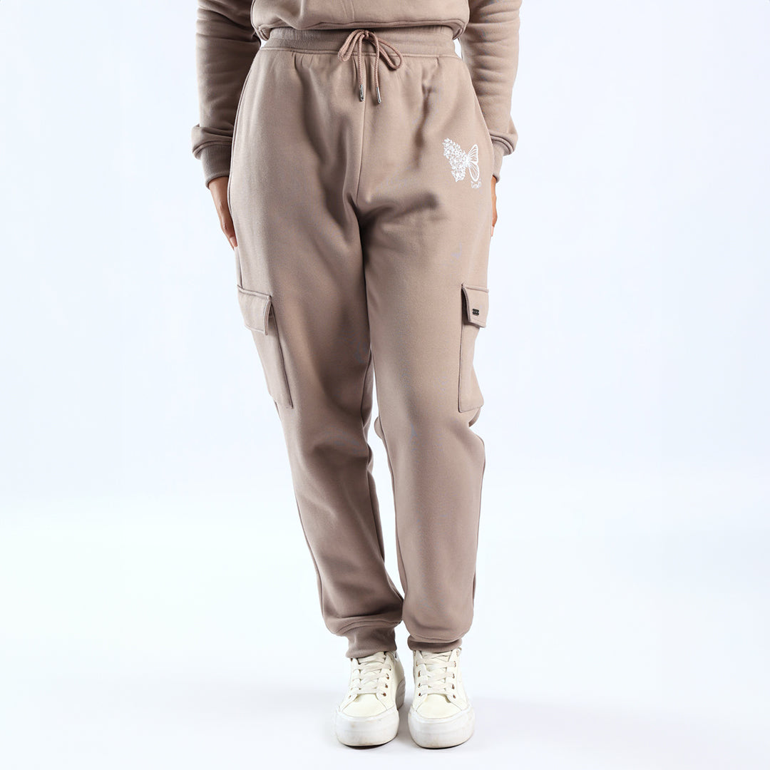 Taupe Cargo Jogger