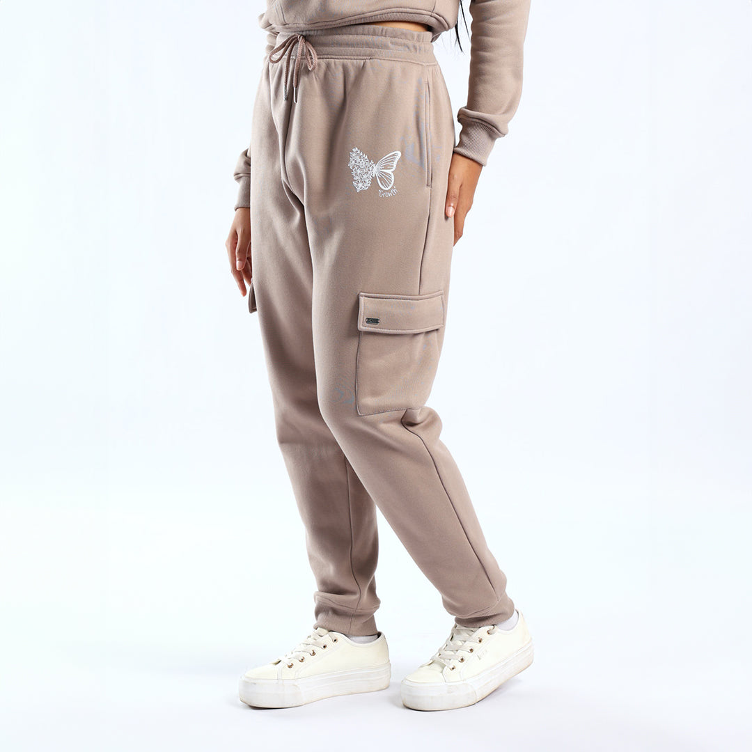 Taupe Cargo Jogger