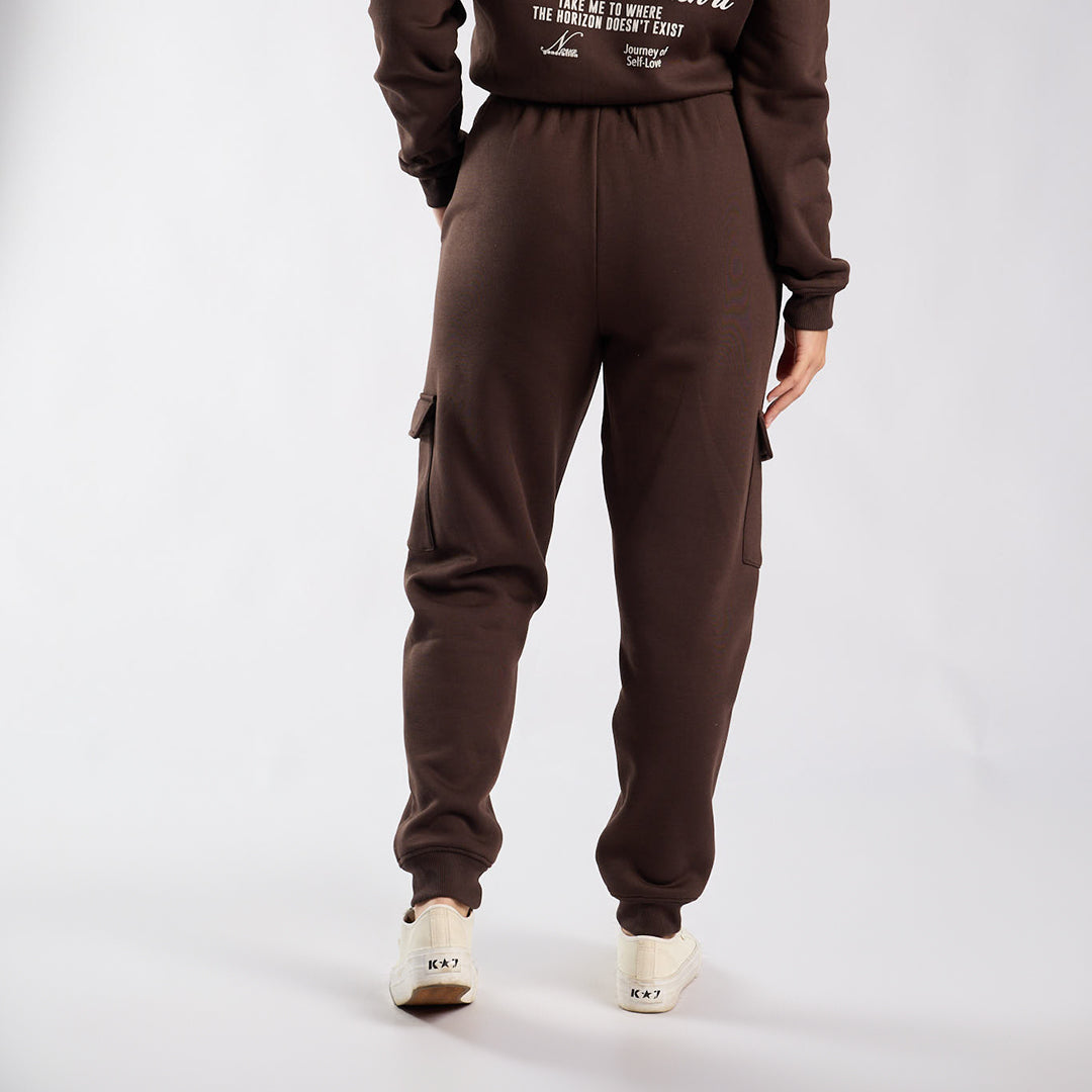 Brown Cargo Jogger