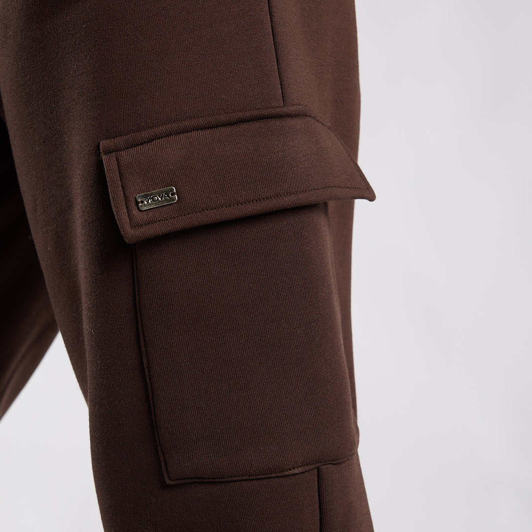 Brown Cargo Jogger