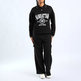 Black Baseball Sweater