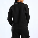 Black Baseball Sweater