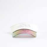 Nylon Visor.Holographic Peak. NOVA Fashion Fusion