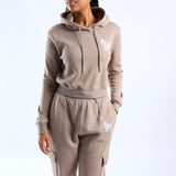 Taupe Hooded Sweater