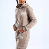 Taupe Hooded Sweater