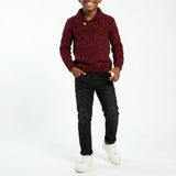 BURGUNDY LONG SLEEVE JERSEY