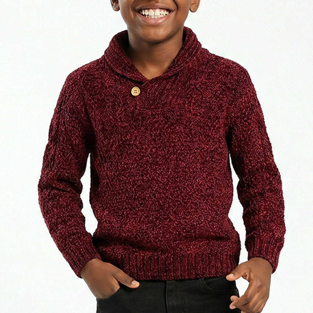 BURGUNDY LONG SLEEVE JERSEY