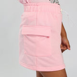 Pink Utility Skirt