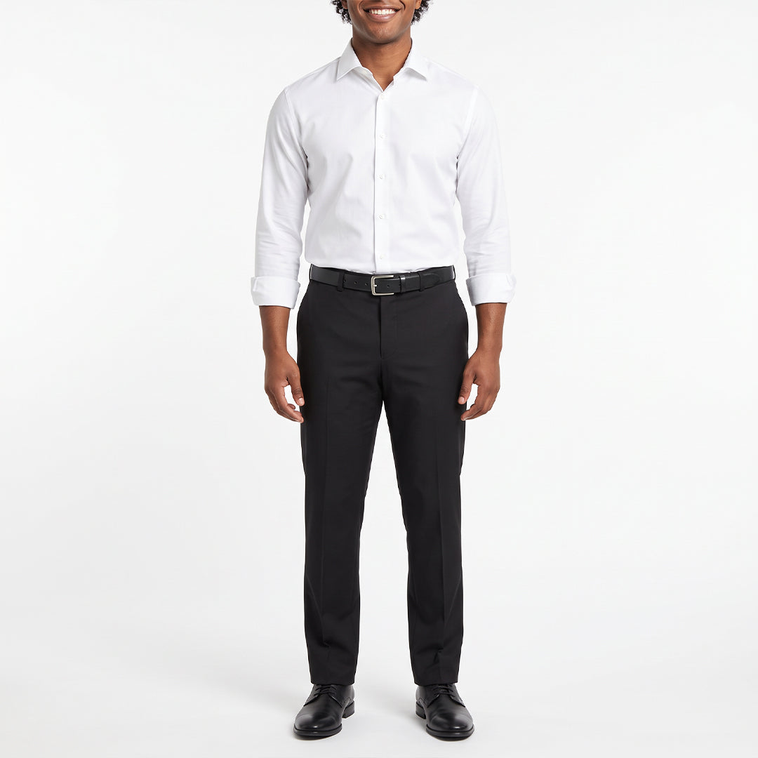 Mens Black Trousers