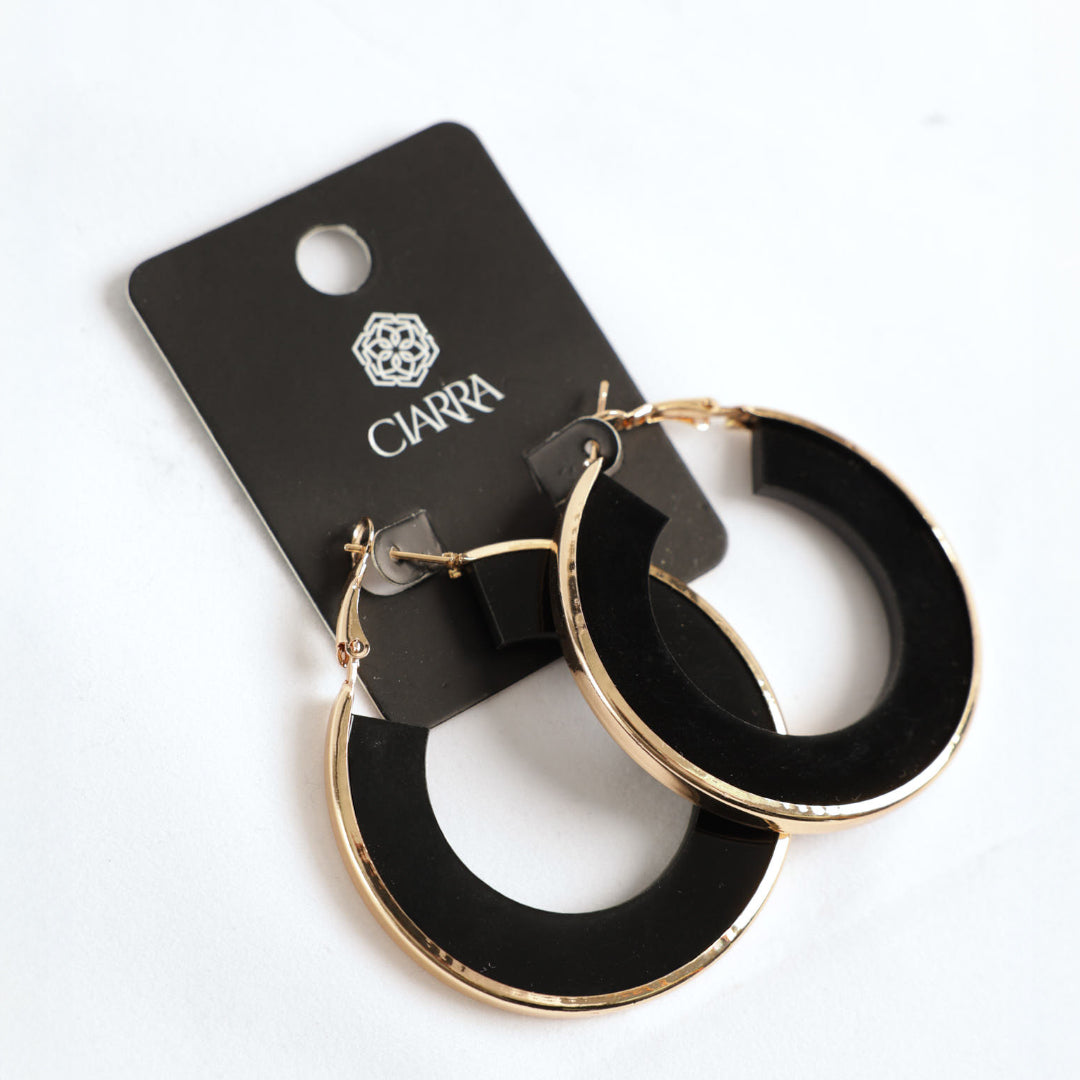 Hoop Earrings.