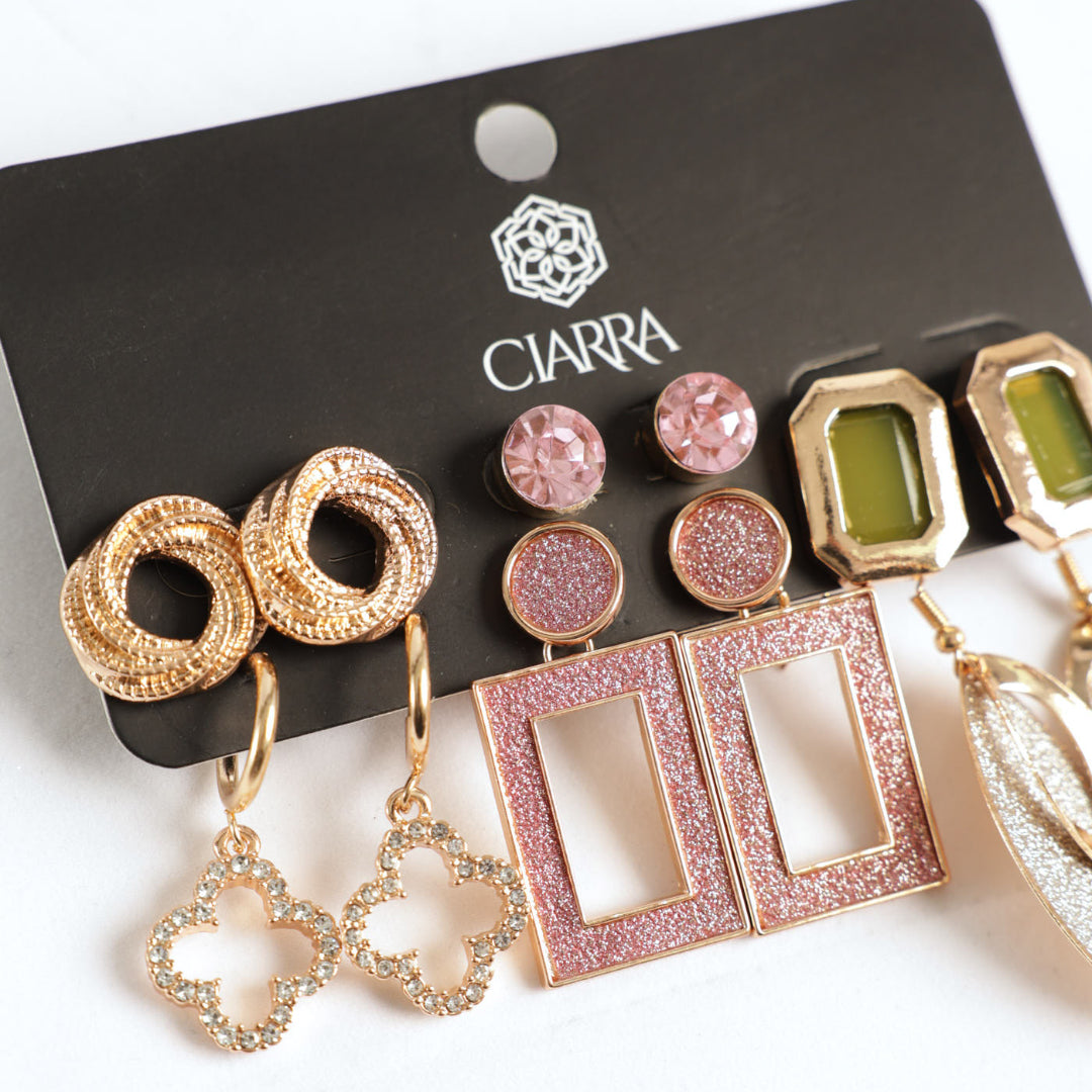 6 Pack Earring Set.