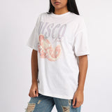 Ladies White Oversized T-Shirt