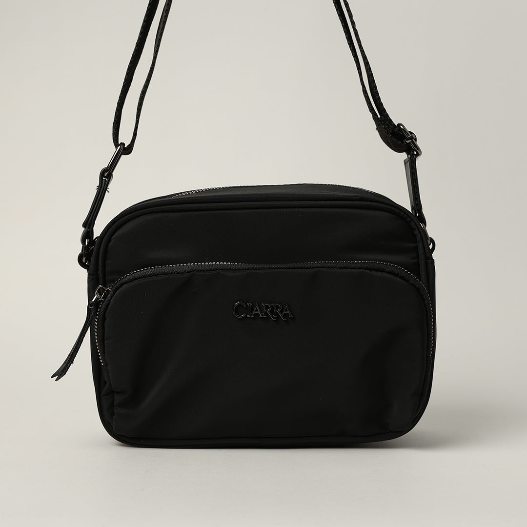 Nylon Crossbody Bag.Ciarra Ingot.