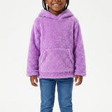 PURPLE LONG SLEEVE SWEATER (WITH HOODY)