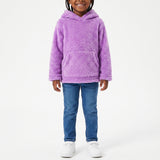 PURPLE LONG SLEEVE SWEATER (WITH HOODY)