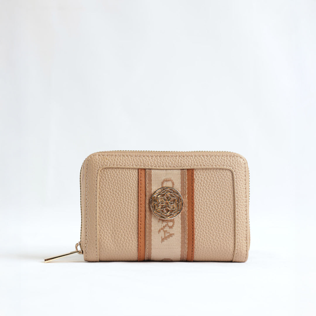 Zip Around Wallet.Tape Detail.