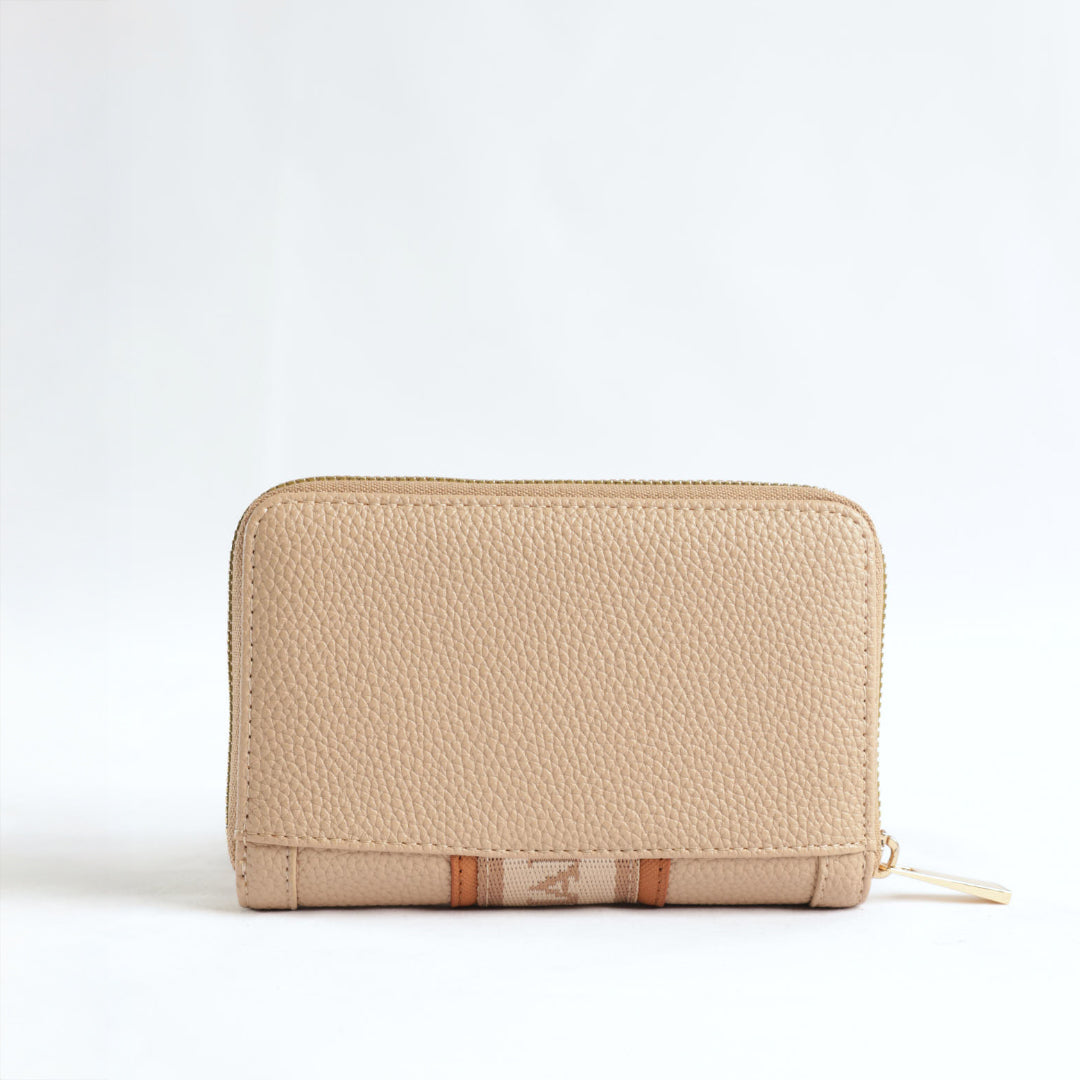 Zip Around Wallet.Tape Detail.