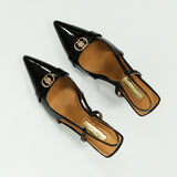 Sling Back Kitten Heel