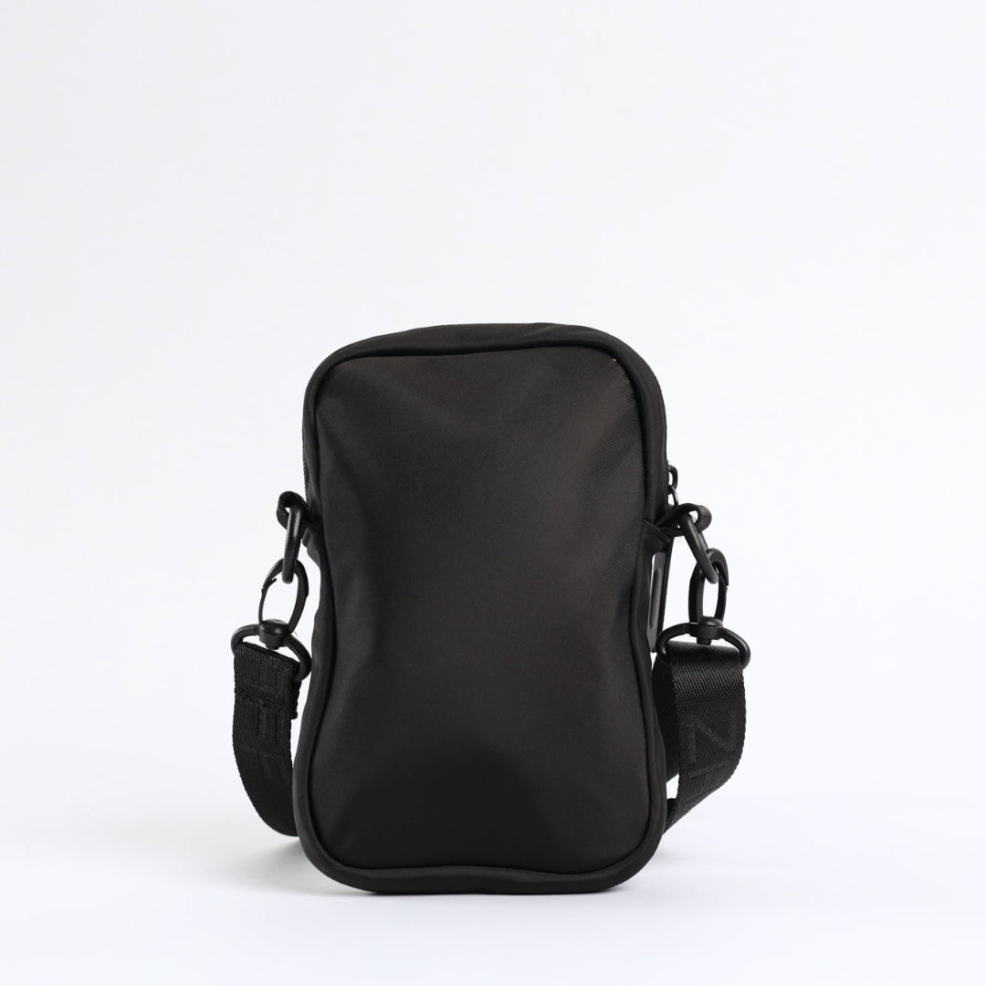 Nylon Crossbody Bag.Jacquard Strap.