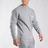 Melange Graphic Sweater
