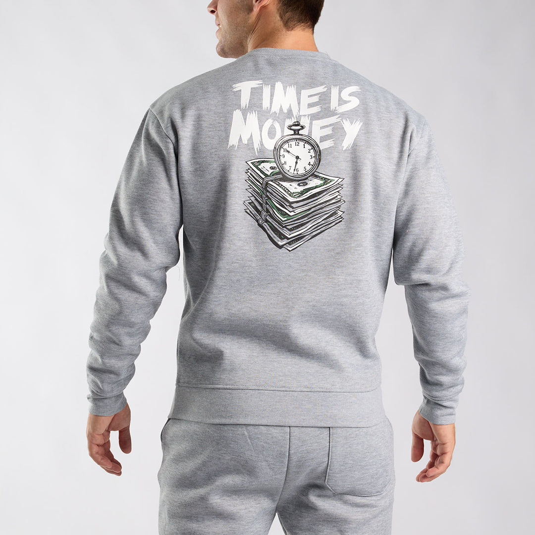 Melange Graphic Sweater