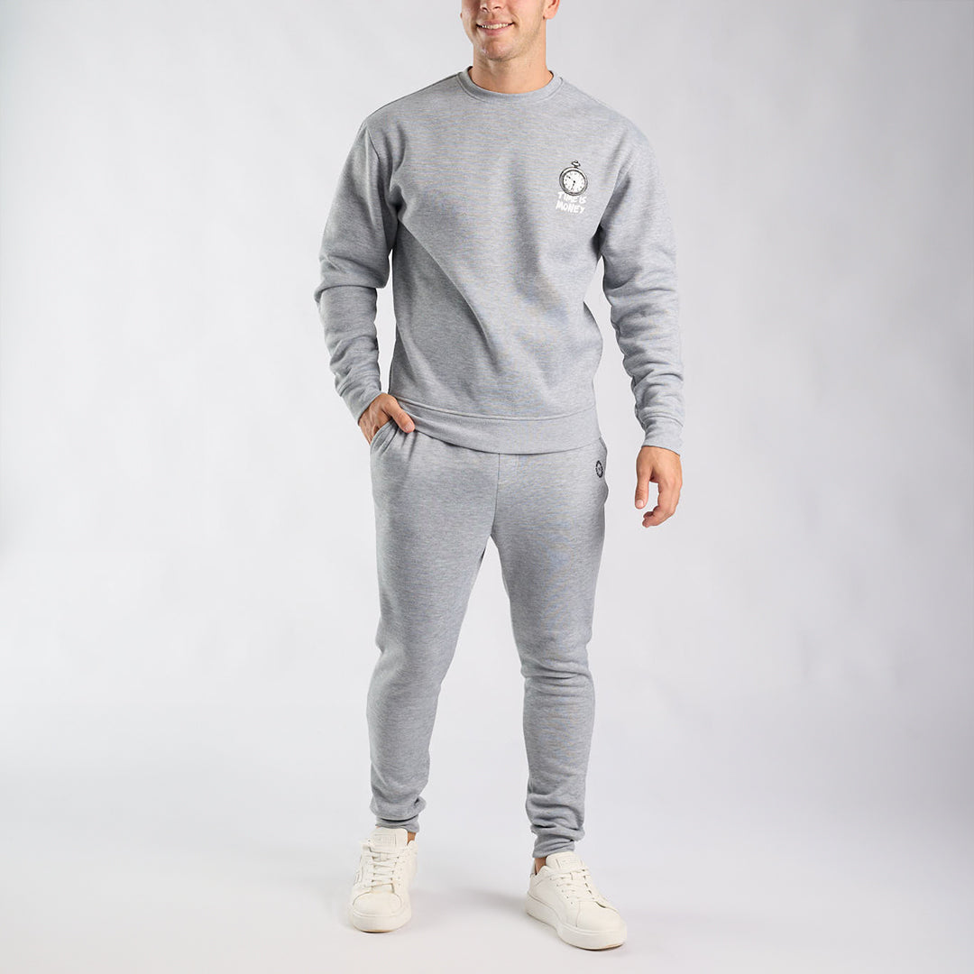 Melange Graphic Sweater