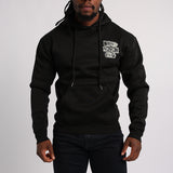 Black Graphic Hoody