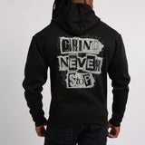 Black Graphic Hoody