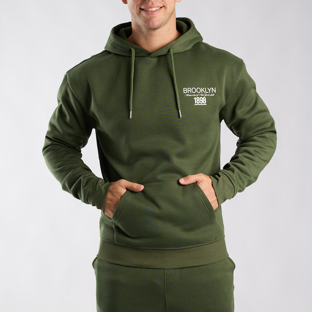 Olive Graphic Hoody