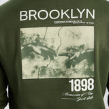 Olive Graphic Hoody