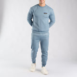 Steel Blue Graphic Sweater