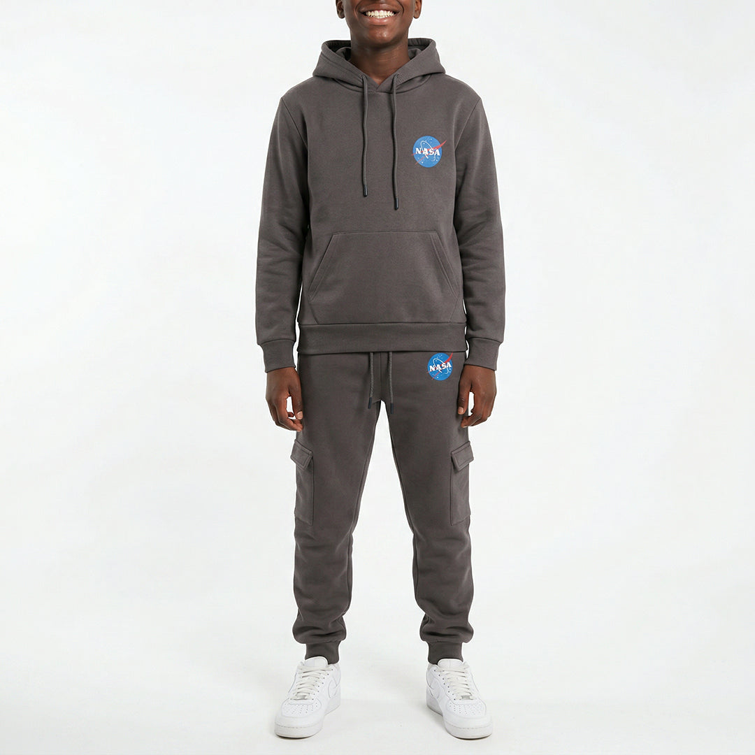 Charcoal Fleece Hoody