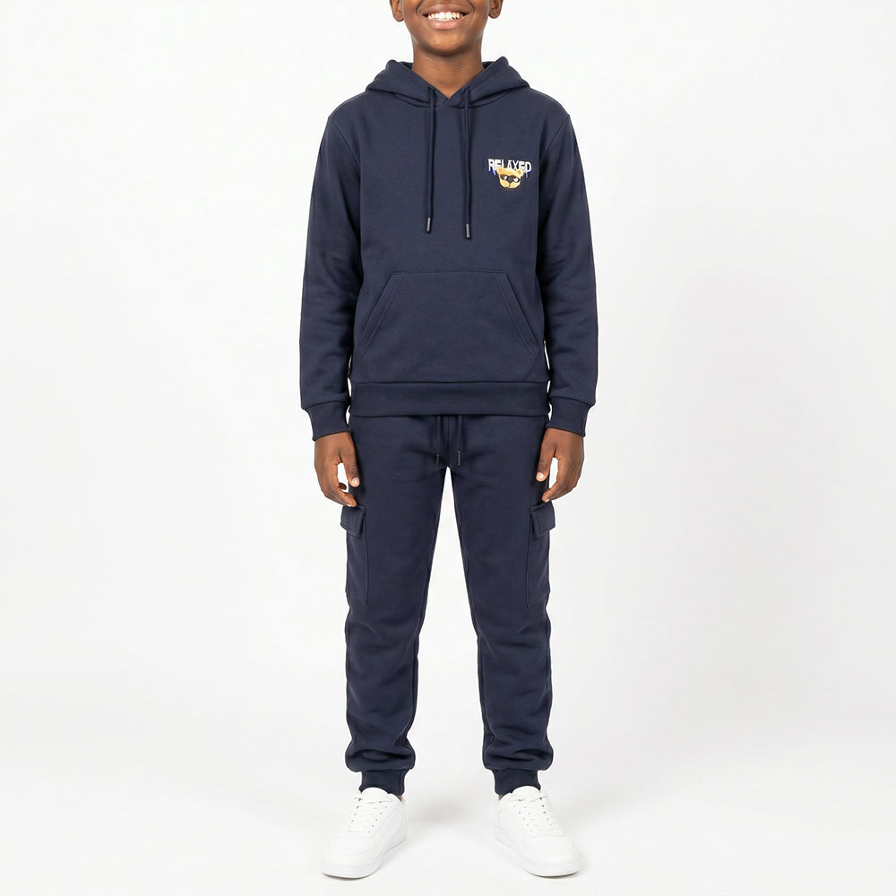 Navy Fleece Jogger