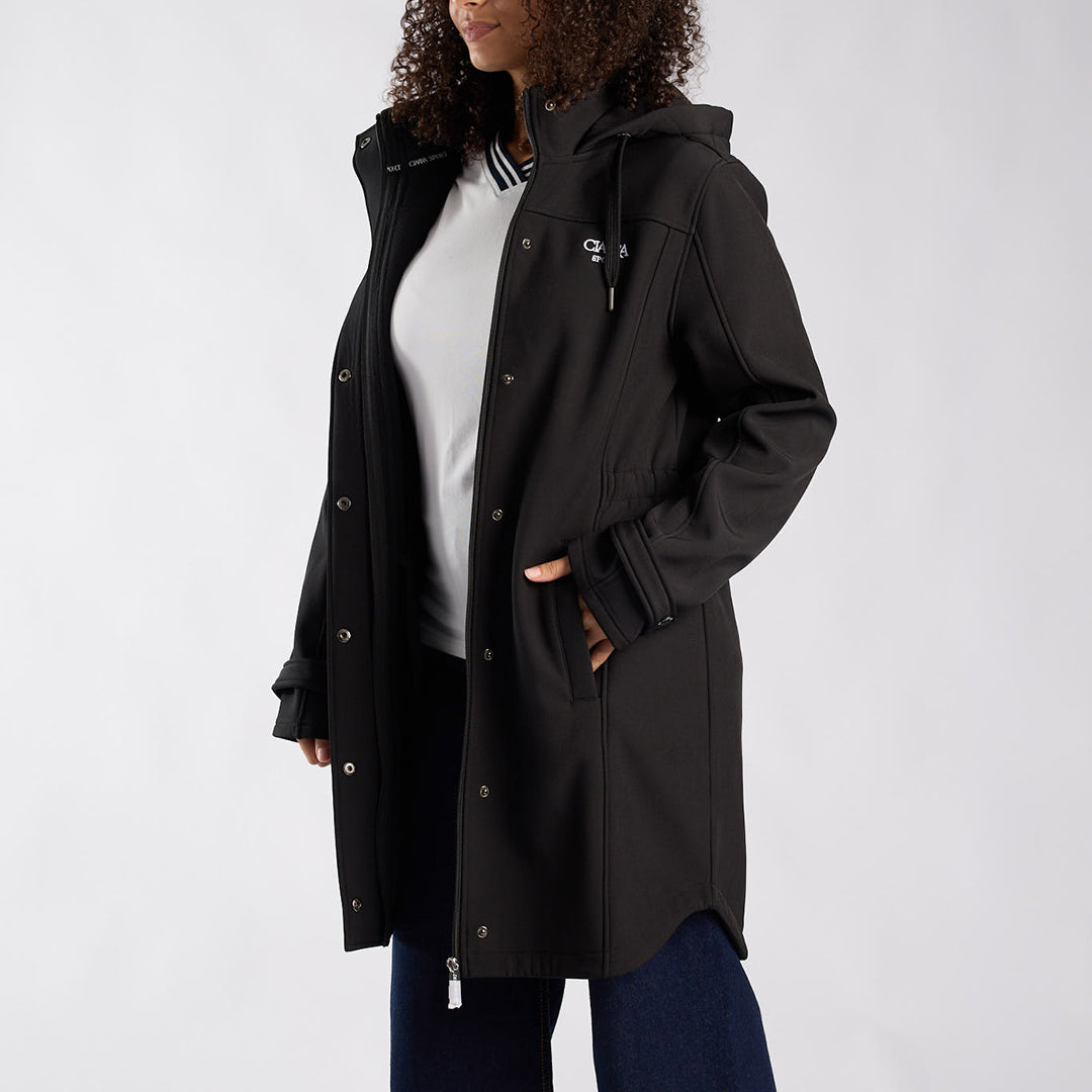 Black Hooded Jacket