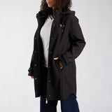 Black Hooded Jacket