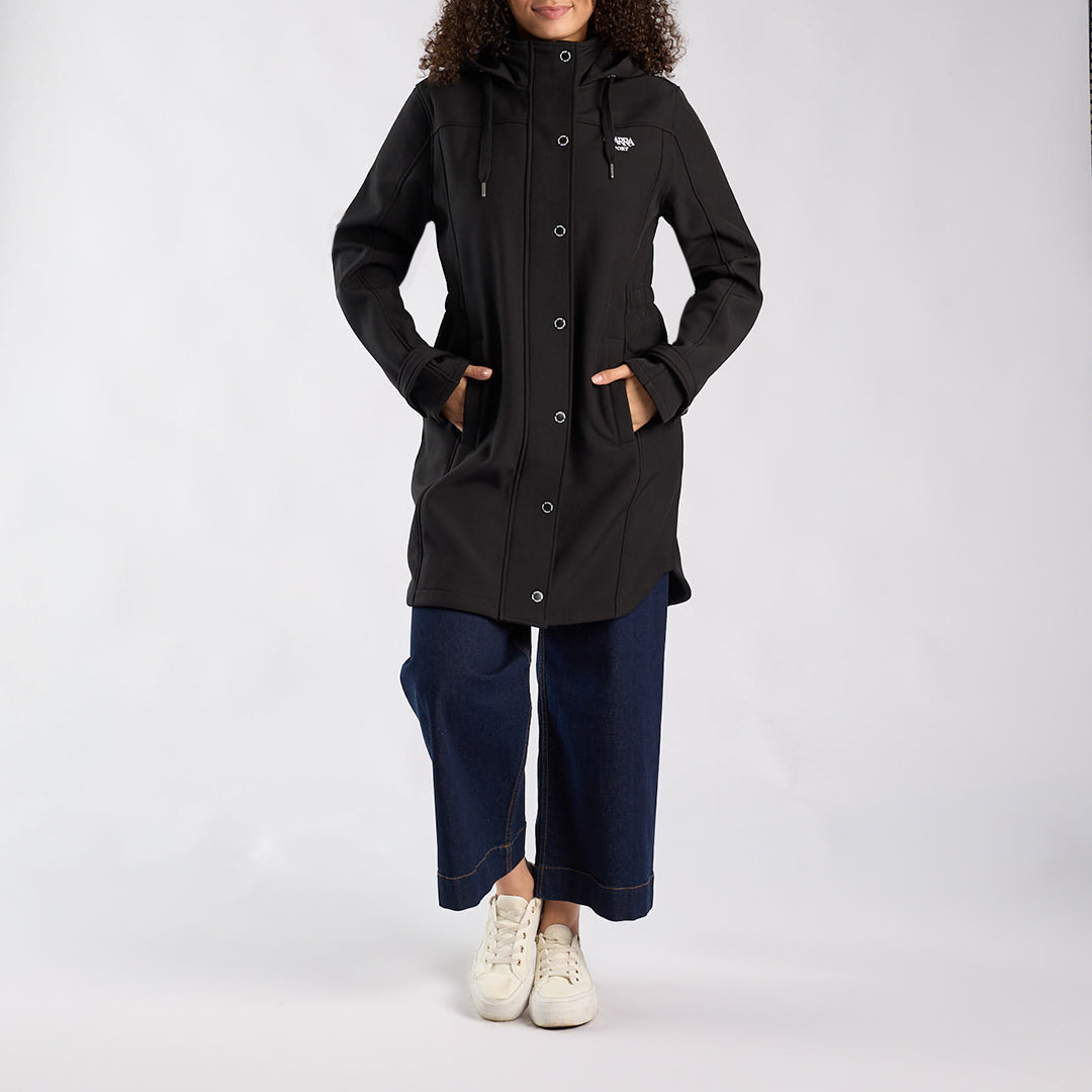 Black Hooded Jacket