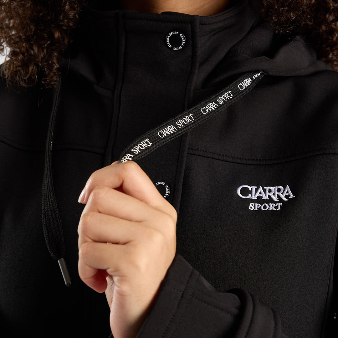 Black Hooded Jacket