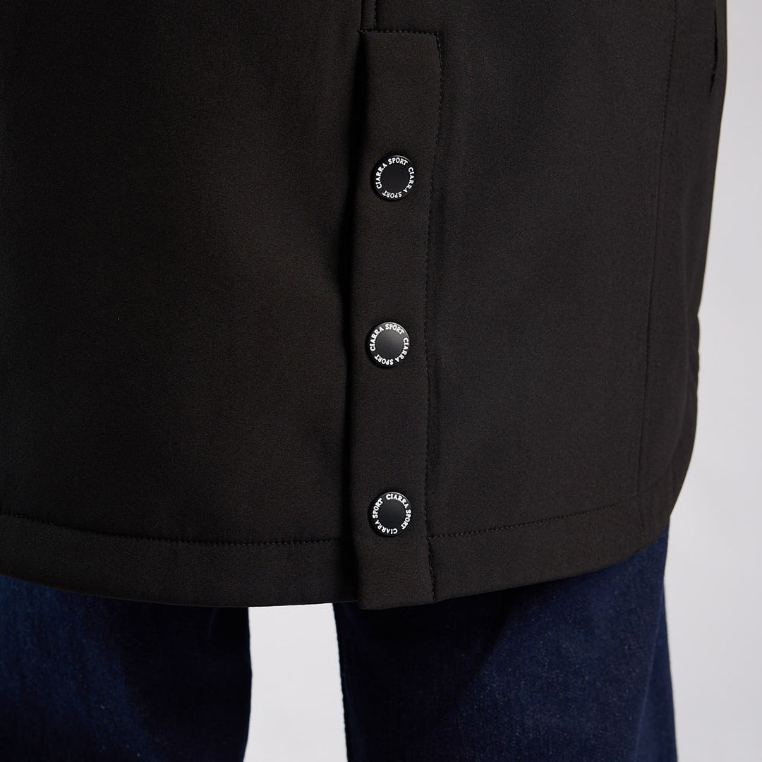 Black Hooded Jacket