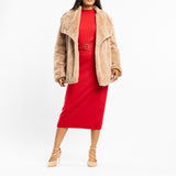 Stone Fur Jacket
