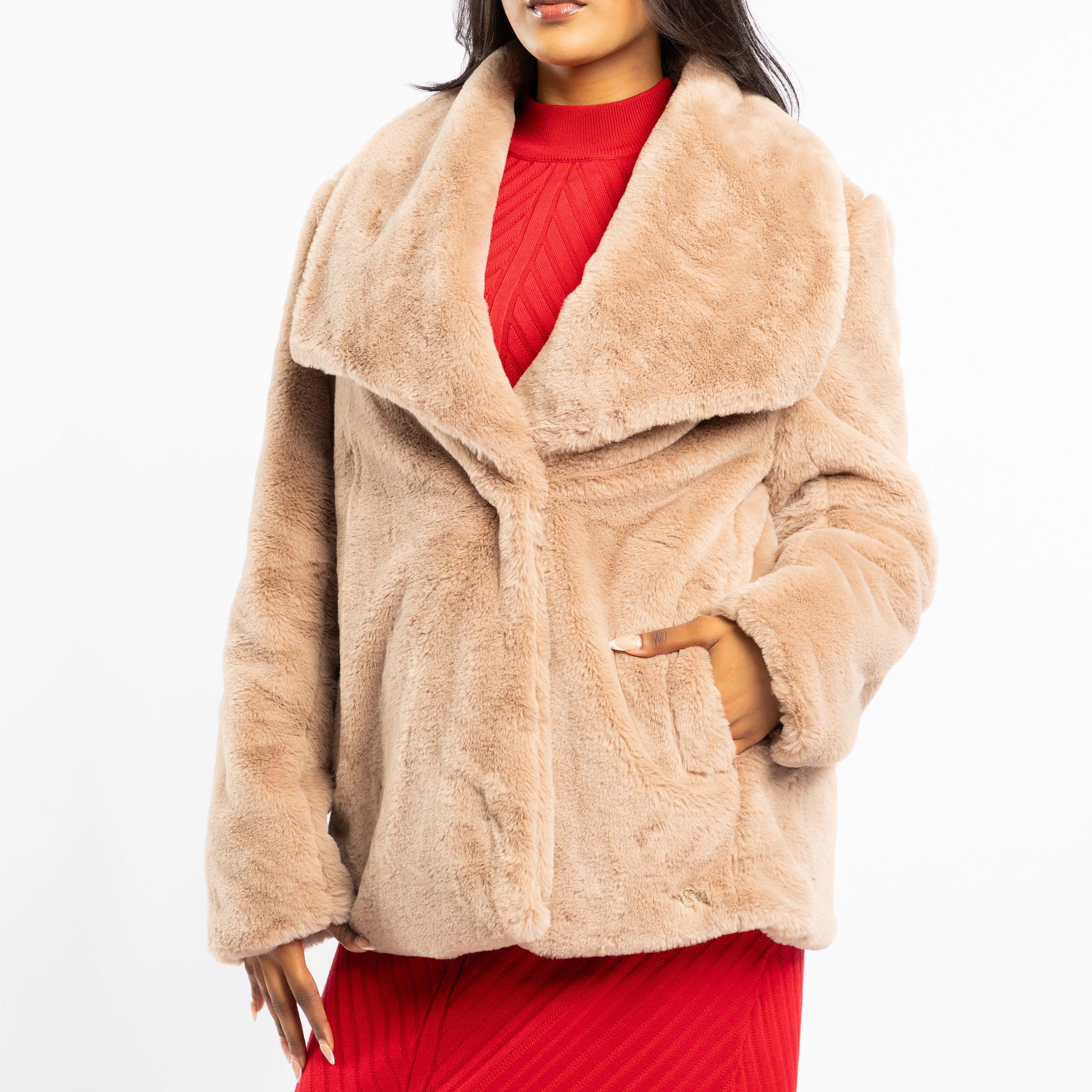 Stone Fur Jacket