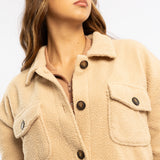 Stone Sherpa Jacket
