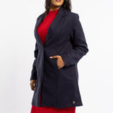 LDS NAVY MELTON JKT