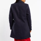 LDS NAVY MELTON JKT