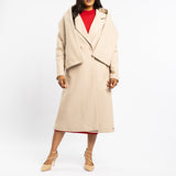 LDS SCARF TRENCH JKT
