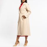 LDS SCARF TRENCH JKT