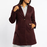 LDS CHRY MELTON JKT
