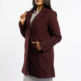 LDS CHRY MELTON JKT