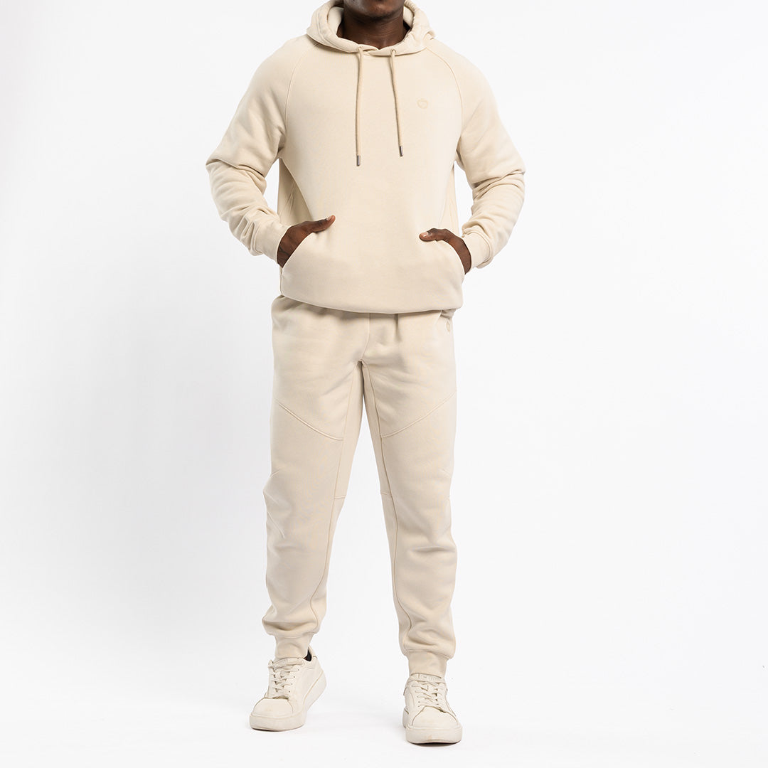 MENS ZAFF STONE HOODED FLEECE JACKET
