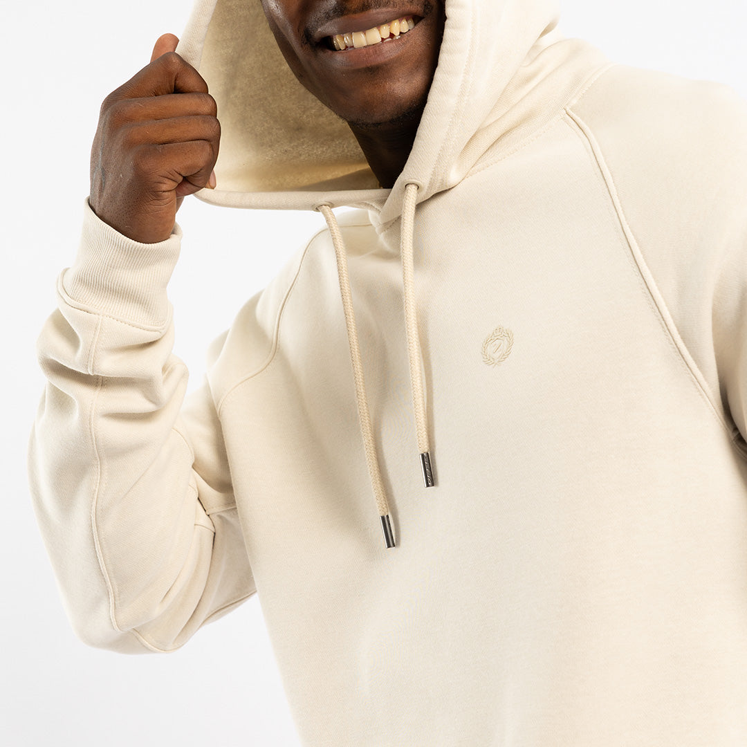 MENS ZAFF STONE HOODED FLEECE JACKET